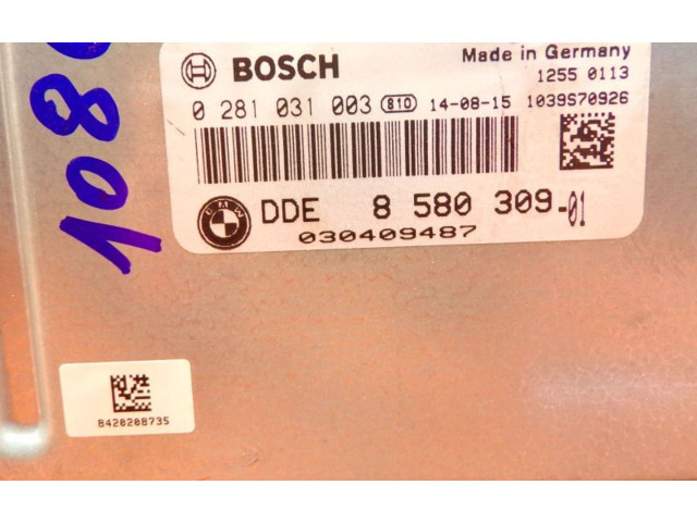Řídící jednotka 858030901, 0281031003   BMW X1 E84 2009