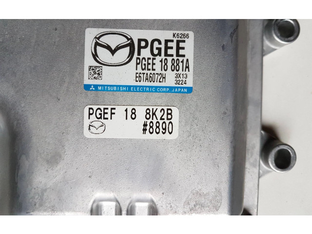Řídící jednotka PGEE18881A, E6TA6072H   Mazda CX-5 II 2022