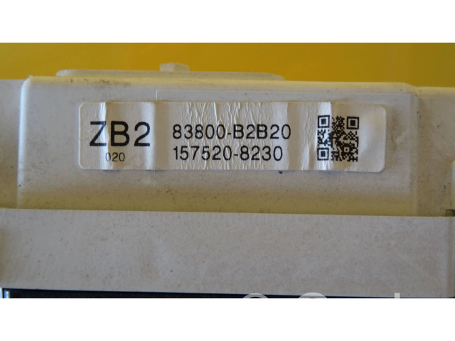 Přístrojová deska  Daihatsu Cuore 2004 83800B2B20  