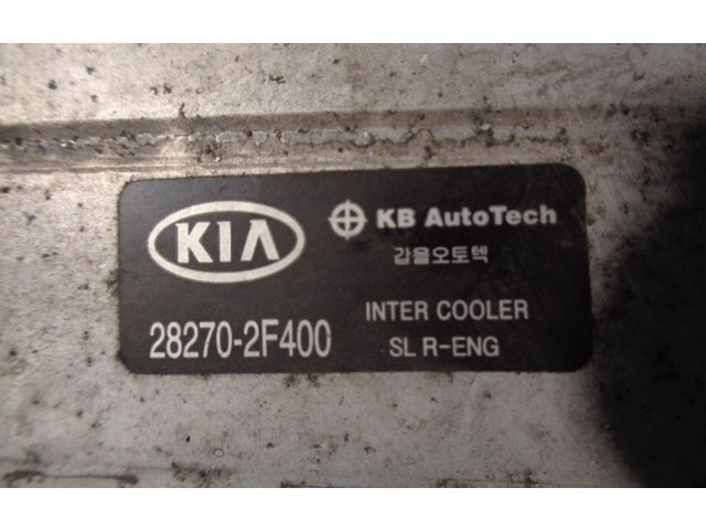 Радиатор интеркулера 282702F400   KIA Sportage