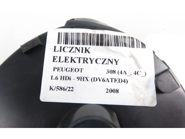 Přístrojová deska  Peugeot 308 2008 9665107480  