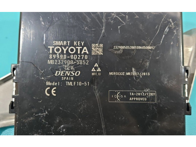 Блок управления двигателем Блок управления 89661-0U140, IMPRK1375196   Toyota Yaris