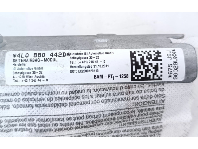Подушка безопасности в сиденье 4L0880442D   Audi Q7 4L