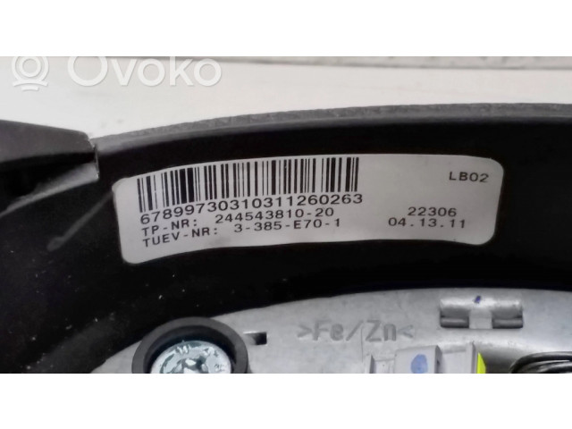 Volant BMW X5 E70 2011 3385E701, 24454381020  