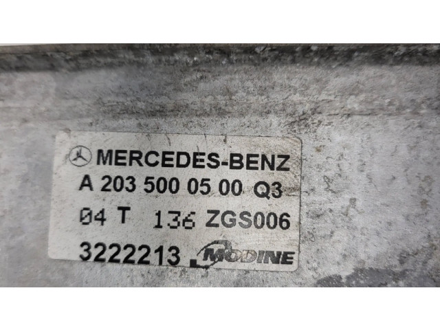 Интеркулер  A2035000500, 3222213   Mercedes-Benz E W211 3.2