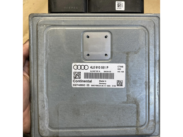 Блок управления двигателя 5WP4669305, 4L0907551A   Audi Q7 4L