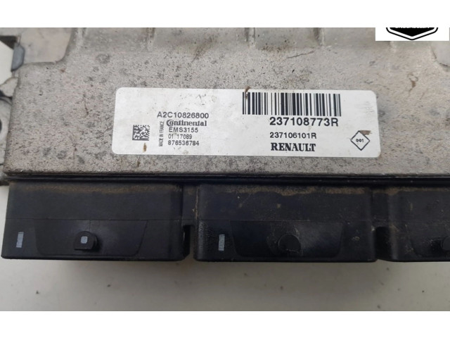 Блок управления двигателя 237108773R, 237108773R   Renault Kadjar