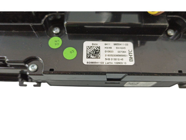 Блок управления климат-контролем 64119855411, 64119855411   BMW X3 G01