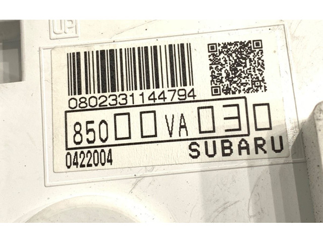 Панель приборов 85000VA030   Subaru WRX       