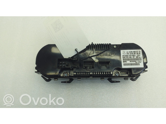 Блок управления климат-контролем A2469000715, A2469010805   Mercedes-Benz A W176