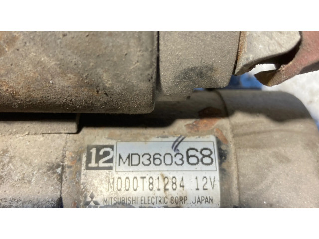 Стартер  M000T81284, MD360368   Mitsubishi Colt
