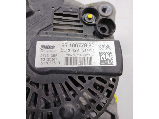 Генератор 9818677980   Peugeot 108      