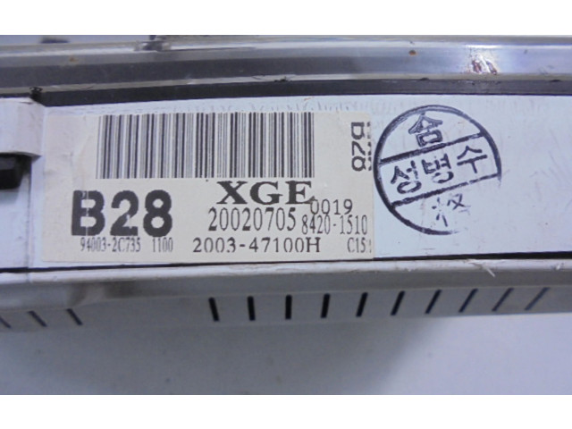 Панель приборов 94003-2C735, 94003-2C735   Audi Coupe       