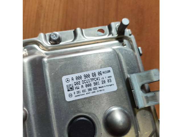 Блок управления выхлопом A0009012003, A0009006806   Mercedes-Benz C W205