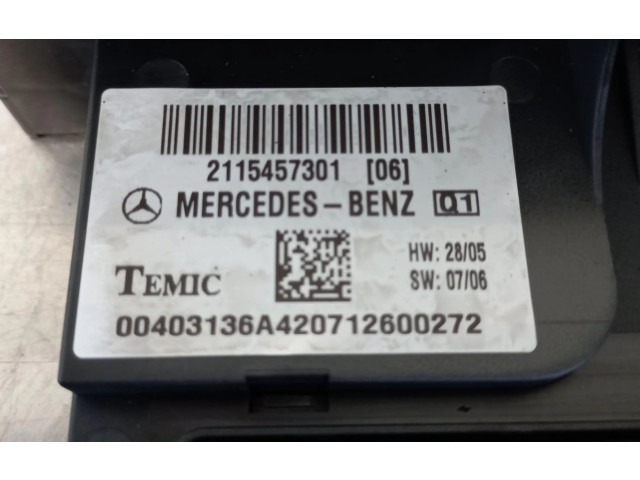   Pojistková skříňka 2115457301   Mercedes-Benz CLS C219 