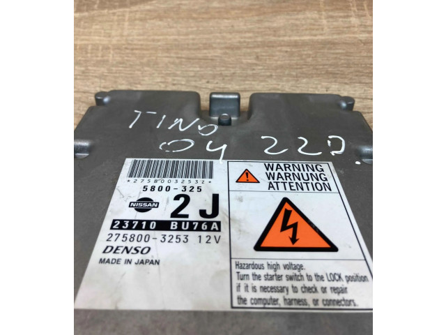 Řídící jednotka 23710BU76A, 2758003253   Nissan X-Trail T30 2001