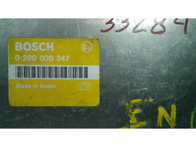 Блок управления двигателя 0280000347, 33284   Citroen XM