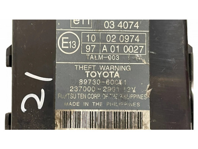 Блок управления 8973060081, 2370002901   Toyota Land Cruiser (J120)