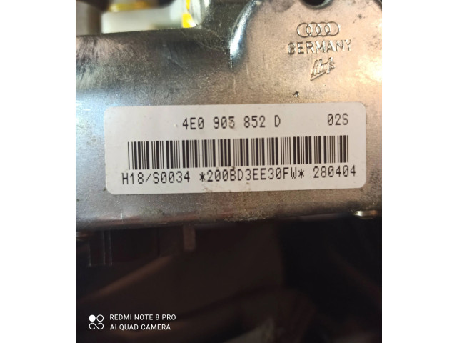    Рулевая рейка 4E0905852D, 280404   Audi A8 S8 D3 4E 2002 - 2009 года