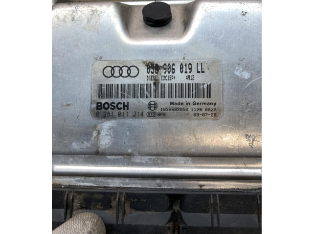 Řídící jednotka 038906019LL, 0281011214   Volkswagen Touareg I 2002