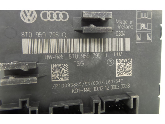 Блок управления климат-контролем 8T0959795H, 8T0959795Q   Audi RS4 B8