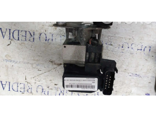 Блок АБС A0034313312   Mercedes-Benz  C W203  2000 - 2007 года