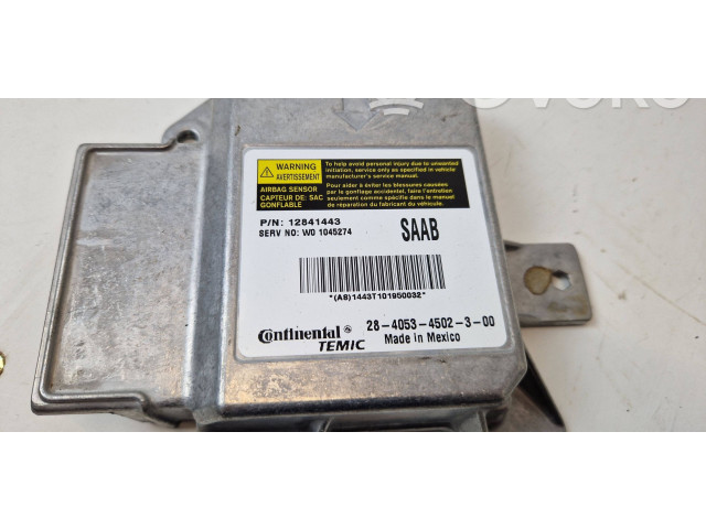 Блок подушек безопасности 12841443   Saab 9-3 Ver2