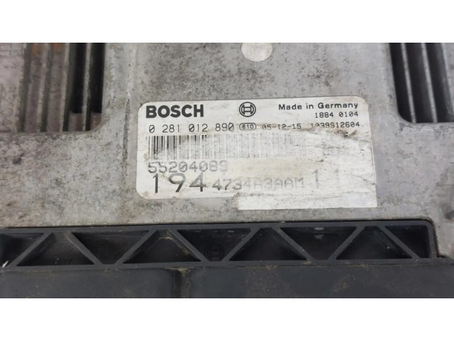 Řídící jednotka 0281012890   Fiat Croma 2005