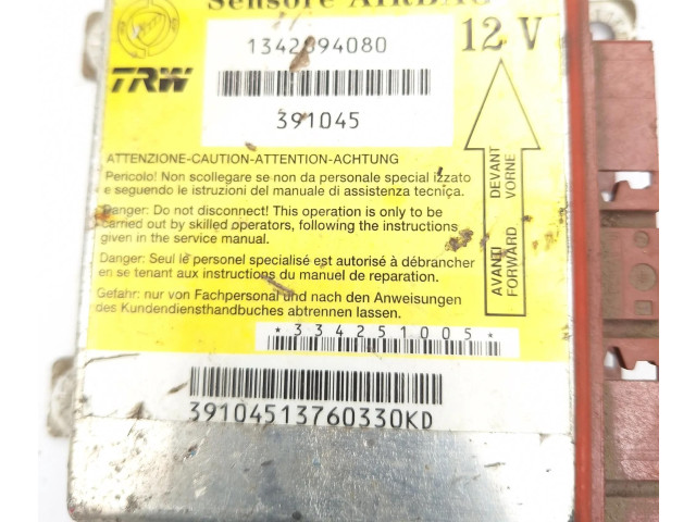 Блок подушек безопасности 1342894080, 39104513760330KD   Citroen Jumper