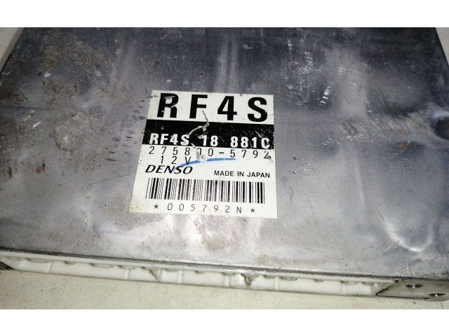 Блок управления двигателя 2758005792, RF4S18881C   Mazda 323