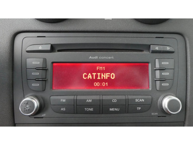 Радио/ проигрыватель CD/DVD / навигация 8P0035186G   Audi A3 S3 A3 Sportback 8P