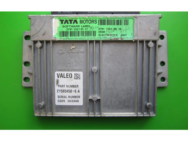 Блок управления двигателем ECU 279115210117, 21585450   Tata Indica Vista I