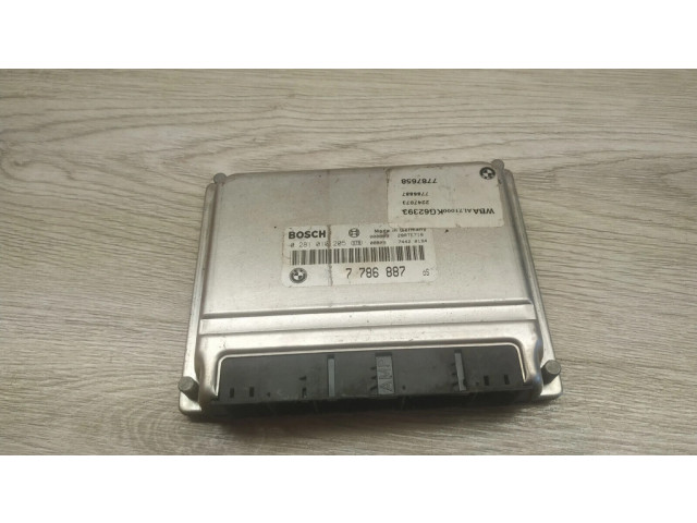 Řídící jednotka 0281010205, 7786887   BMW 3 E46 1999