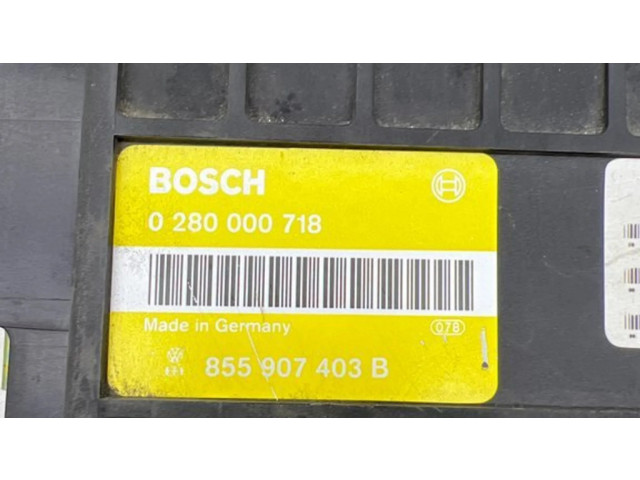 Блок управления двигателя 855907403B, 0280000718   Audi 80 90 B3