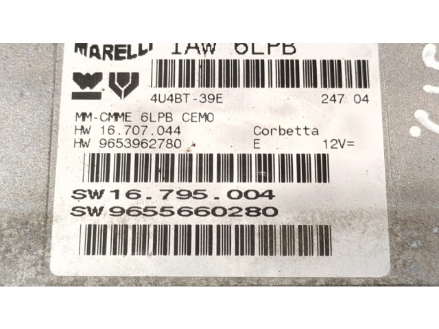 Řídící jednotka 9655660280, 9653962780   Citroen C5 2005