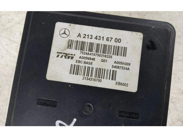 Jednotka ABS A2134316700   Mrcedes-Benz E W213 2017