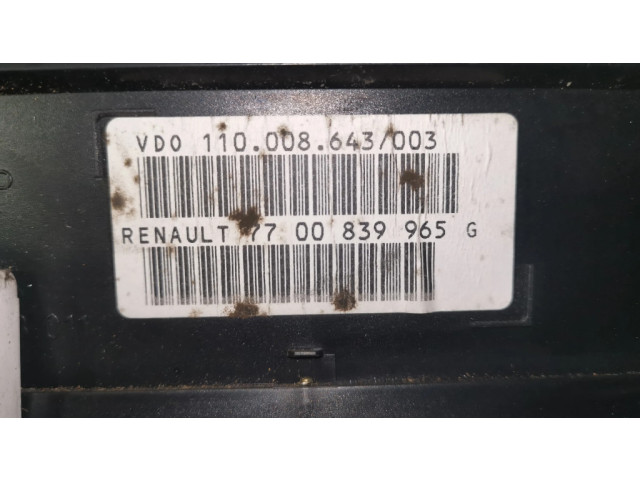 Панель приборов 7700839965   Renault Safrane       