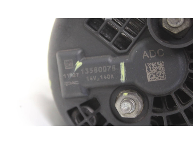 Генератор 13580078, 14V140A   Chevrolet Orlando      