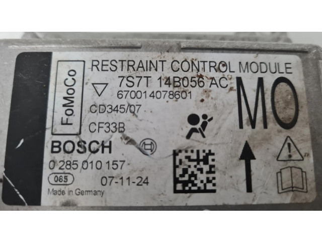 Блок подушек безопасности 7S7T14B056AC, 670014078601   Ford Mondeo MK IV