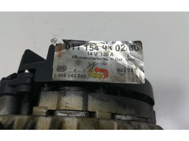 Генератор 011154930280   Mercedes-Benz C W203      
