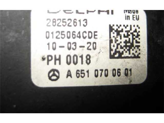Vstřikovací čerpadlo A6510700601   Mercedes-Benz E W212     