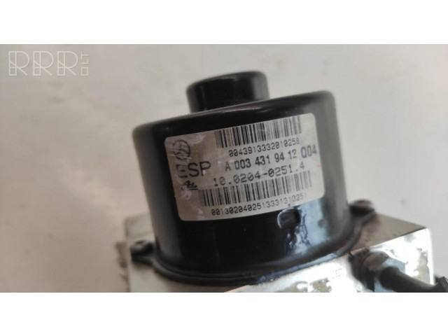 Jednotka ABS A0034319412Q04, A2095450232   Mercedes-Benz C W203 2002