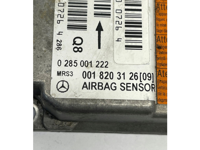 Блок подушек безопасности 0285001222   Mercedes-Benz A W168