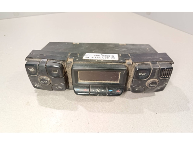 Блок управления климат-контролем 2208300185, Q00290901   Mercedes-Benz S W140