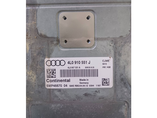 Řídící jednotka 4L0910551J, 4L0907551A   Audi Q7 4L 2012