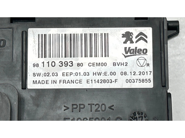 Блок управления климат-контролем 9811039380, 00375855   Toyota Proace