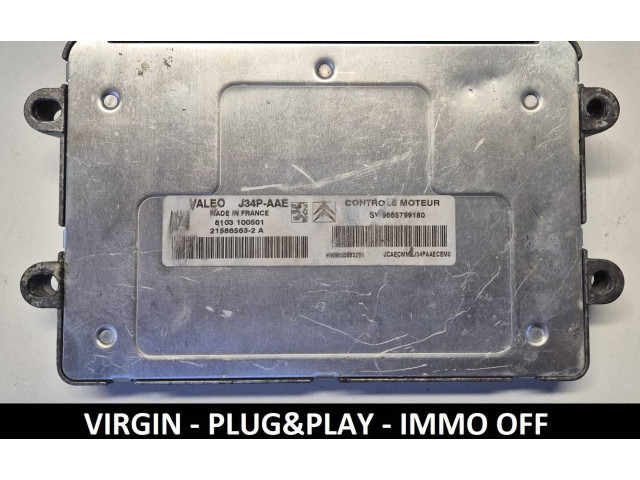 Řídící jednotka 215835632A, 9665799180   Citroen C3 Pluriel 2004