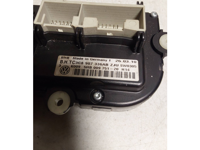 Блок управления климат-контролем 3C8907336AB, 5HB009751   Volkswagen Scirocco