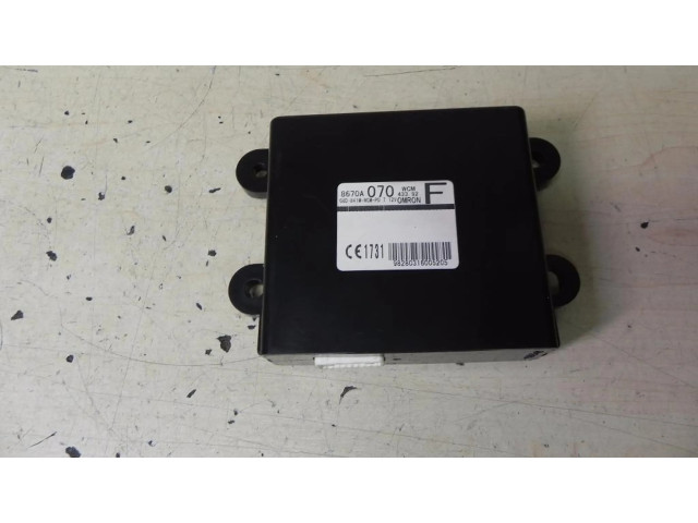 Блок комфорта 8670A070, G1415   Mitsubishi ASX   
