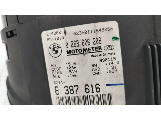 Přístrojová deska  BMW 3 E36 1999 8387616  